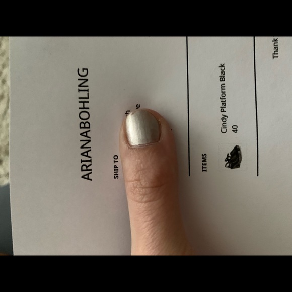 Cindy Platform Black - Picture 6 of 6